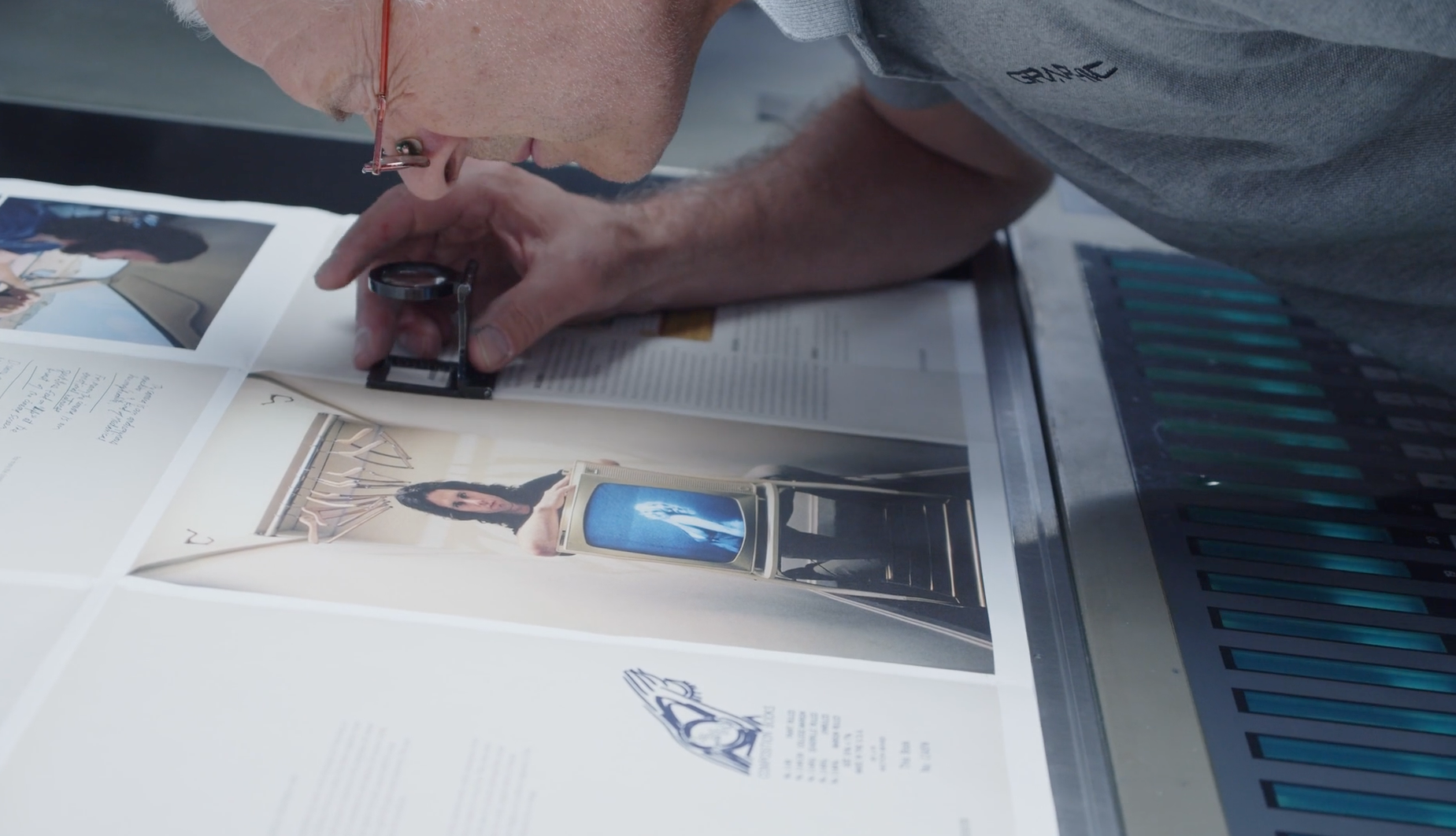 Load video: Video showing the making of a limited edition, hand-crafted book.